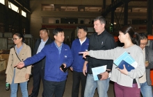 澳洲KENNA客戶(hù)來(lái)我司考察礦用電機車(chē)