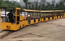客戶(hù)定制礦山軌道用游覽車(chē)鋰電池電機車(chē)