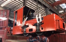 兩套5噸蓄電池電機車(chē)發(fā)貨