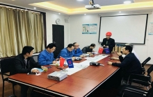 歡迎湘電股份來(lái)廠(chǎng)考察防爆蓄電池電機車(chē)