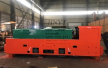 8噸防爆湘潭電機車(chē)發(fā)往西北礦山