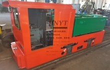 云南5噸鋰電池電機車(chē)發(fā)往山東某礦山