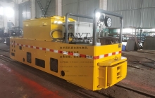 臺灣客戶(hù)定制的蓄電池湘潭電機車(chē)發(fā)貨