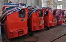 10噸湘潭架線(xiàn)式電機車(chē)發(fā)往國外