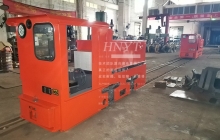 CTY5噸蓄電池電機車(chē)發(fā)往云南
