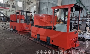 寧夏客戶(hù)采購的湘潭2.5噸蓄電池電機車(chē)發(fā)貨