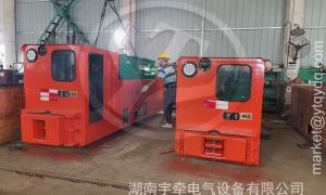 8噸蓄電池湘潭電機車(chē)發(fā)往煤礦